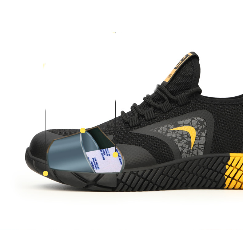 Sapatos de segurança anti-perfuração, proteção completa para seus pés. Conforto e resistência para ambientes com risco de perfurações. Segurança no trabalho garantida. — foto 5
