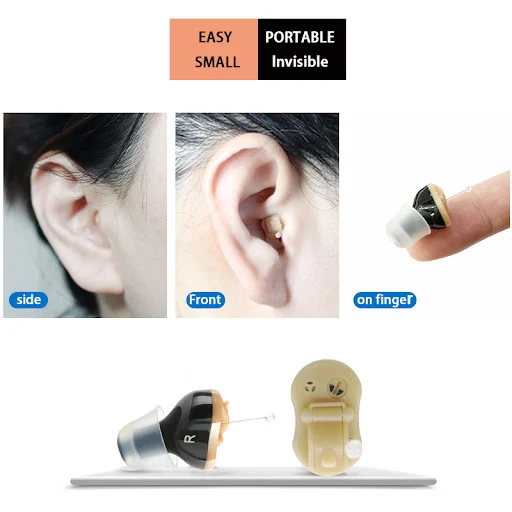 Title 2, CIC Ear Amplifier, Invisible Digital Hearing Ai...