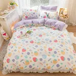 1.5mfitted sheet fourpiece se