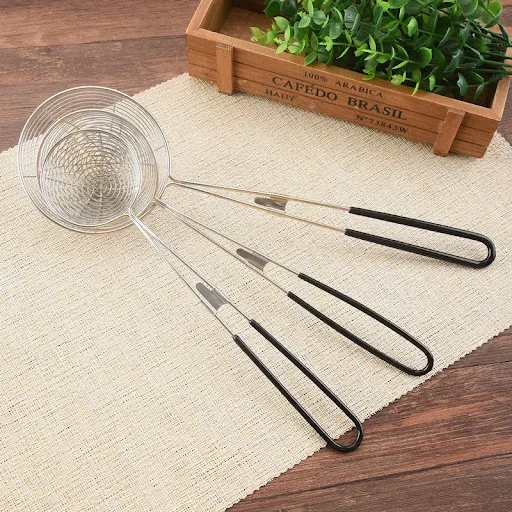 Title 2, Stainless Steel Pearl Milk Tea Colander Hot Pot...
