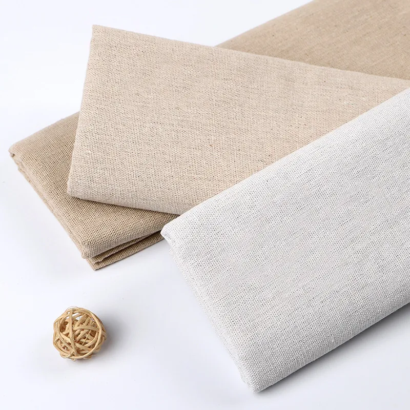 Vintage Linen Crafts Cotton. Natural fabrics, soft texture, perfect for creative projects, clothing, home decor, and cra — photo 6