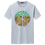 T-shirt met korte mouwen Herentop met halve mouw — foto 10
