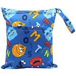 Bolsa de fraldas com centenas de cores, bolsos duplos, armazenamento de fraldas e bolsa para molhados 30X36 para bebês. — foto 30