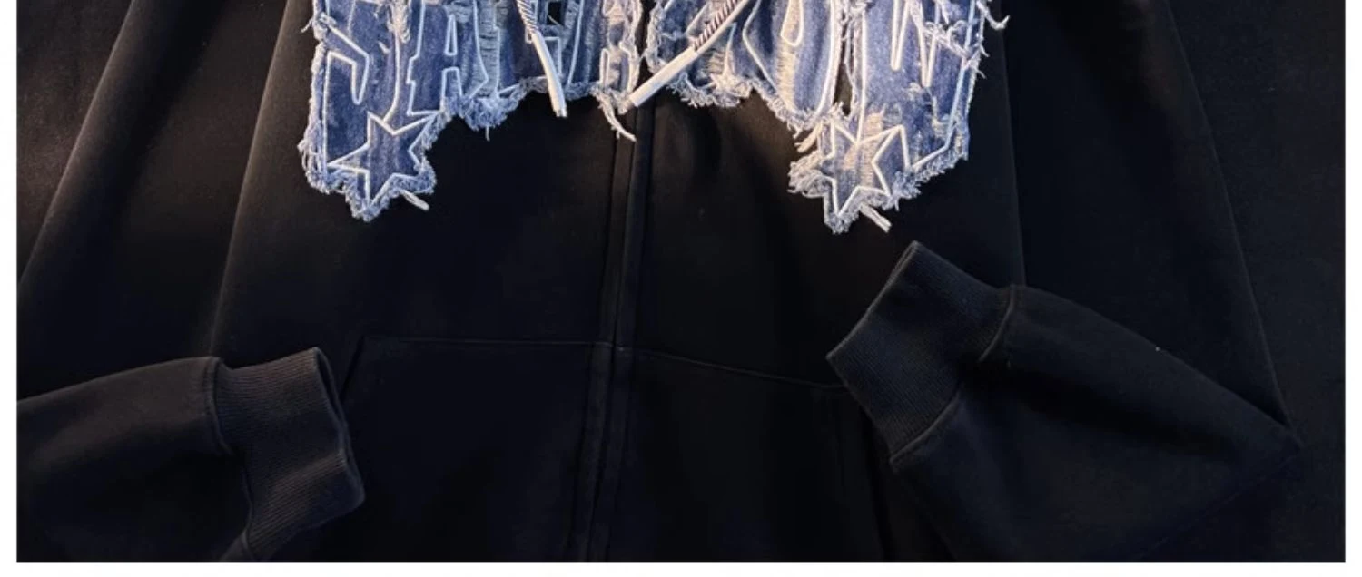 Title 7, Lettera XINGX Cardigan Cappotto Maglione con ce...
