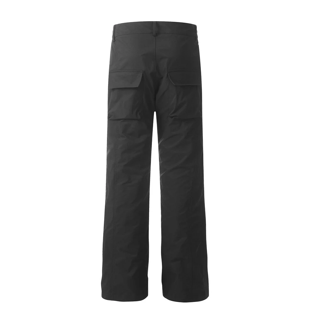 Pantalones de hombre lisos con bolsillos holgados y decorativos. Comodidad y estilo casual para uso diario. Encuentra tu par perfecto. — foto 10