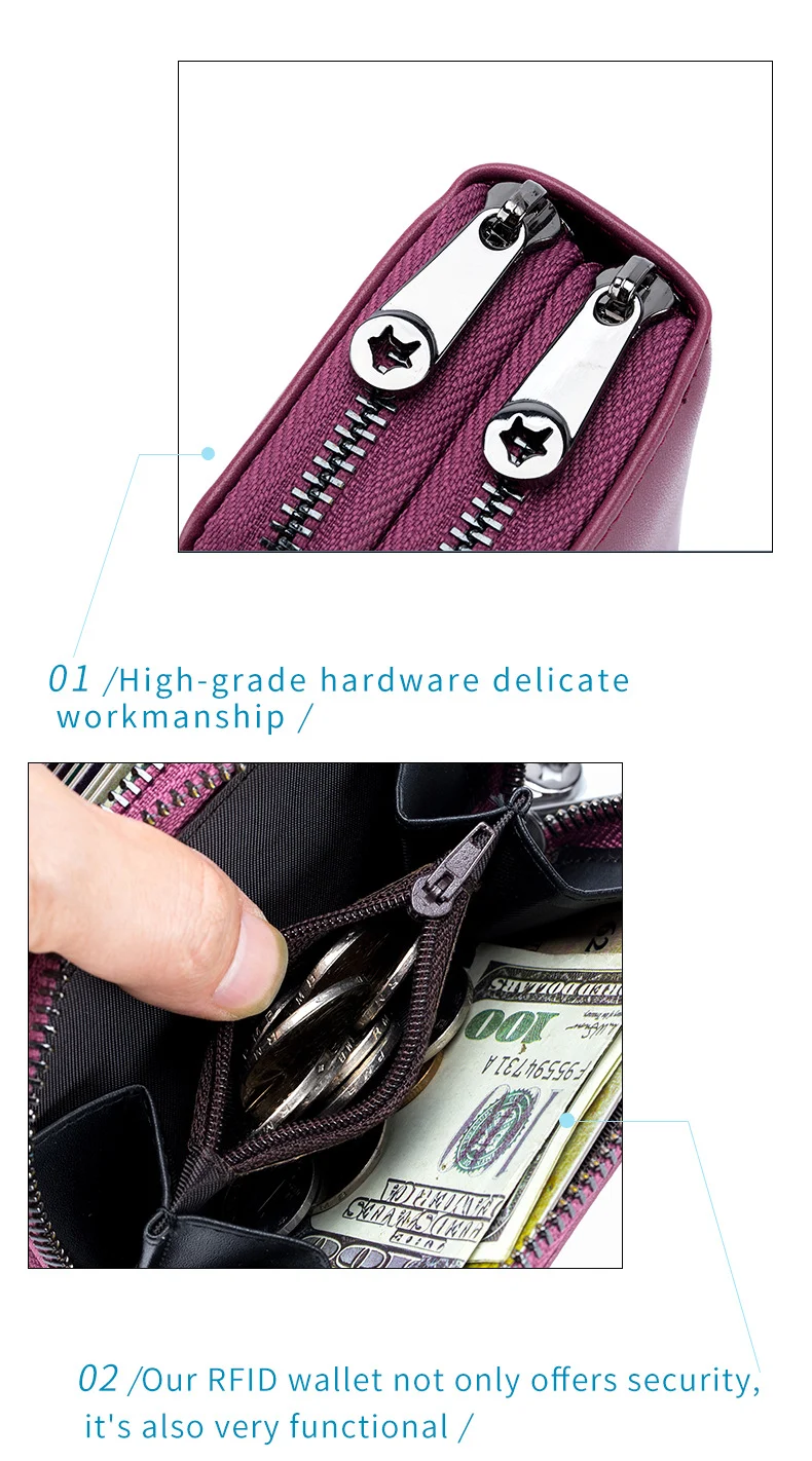 Title 6, Double pull card holder for easy access. Secure...
