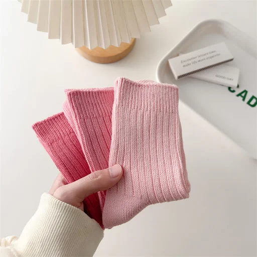 Title 11, Autumn and Winter Thick Thread Pure Cotton Pink...