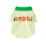 Thin Summer Cotton Green Stripe Polo Shirt Pet Clothes. Lightweight and breathable summer apparel for dogs and cats. Per — photo 6