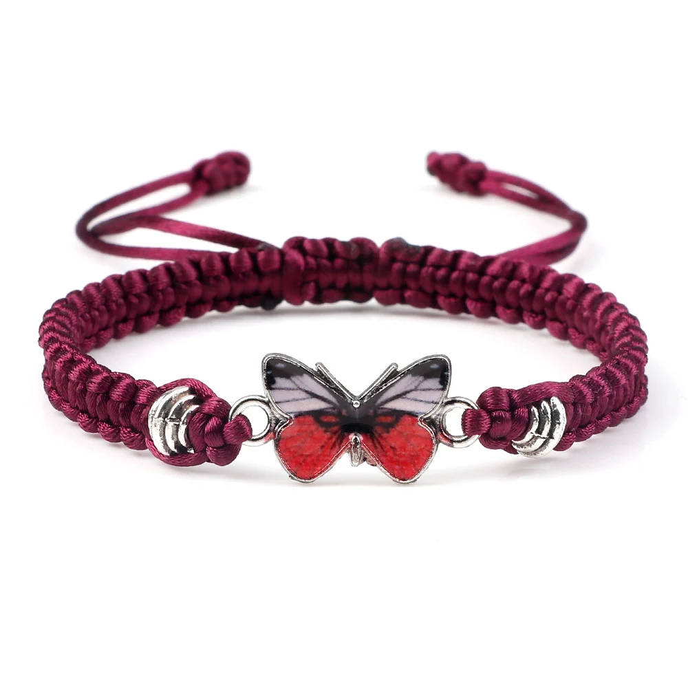 Pulseira Trançada com Fivela de Borboleta para Casais, Design Charmoso e Duradouro, Ideal para Presentear e Celebrar o Amor. — foto 25