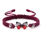 Pulseira Trançada com Fivela de Borboleta para Casais, Design Charmoso e Duradouro, Ideal para Presentear e Celebrar o Amor. — foto 25
