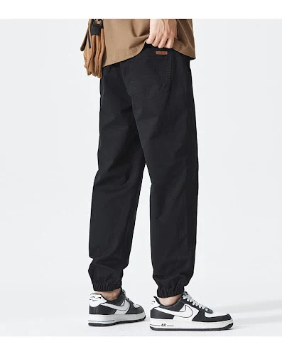 Title 3, Heren katoenen joggingbroek, losvallend, trendy...