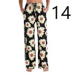 Pantaloni sportivi da donna Home Leisure Sports con elastico e tasche, comodi e adatti per il tempo libero e la casa. — foto 26