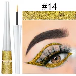 Creative Multicolor Glitter Powder Liquid Eyeliner Achieve Sparkling Eyes with Vibrant Colors and a Glittering Effect Ea — photo 8