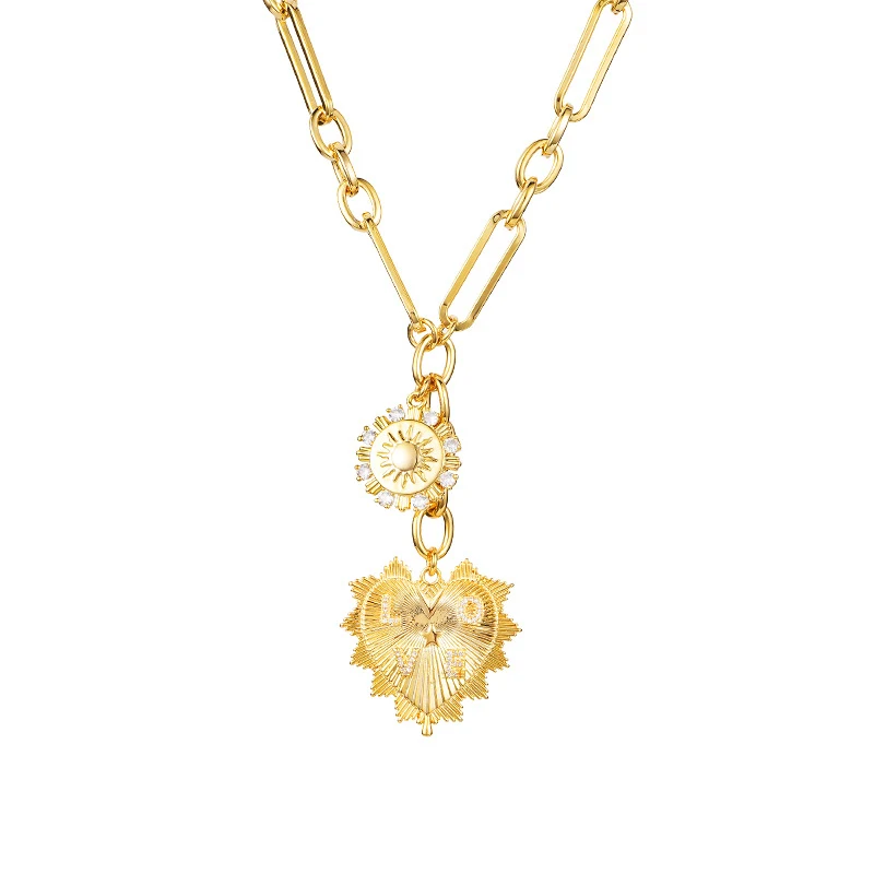 Colar Feminino Sofisticado, Estilo Simples e Temperamento Elegante, Corrente de Suéter Banhada a Ouro Real para Clavícula, Luxo Discreto — foto 2