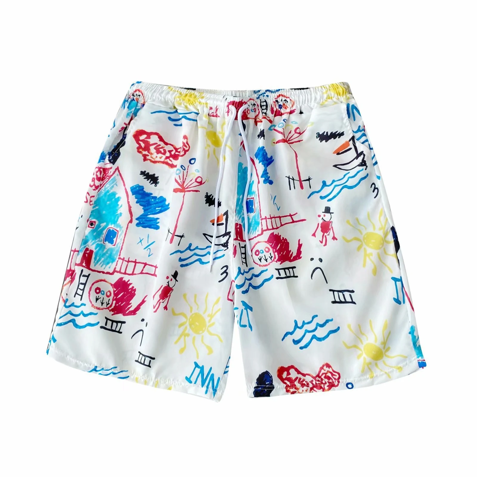 Tide Brand Beach Pants Popular Shorts Simple Summer Trend — photo 5