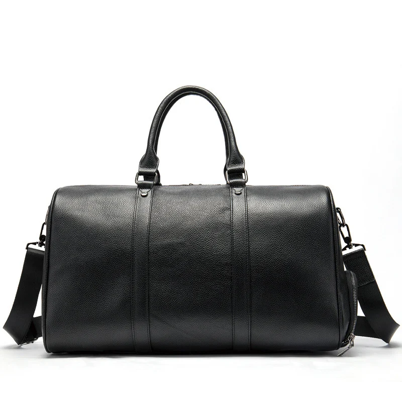Bolsa de viagem multifuncional masculina de grande capacidade para atividades ao ar livre, ideal para viagens longas e aventuras. — foto 9
