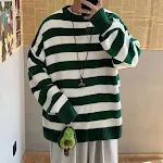 Striped green