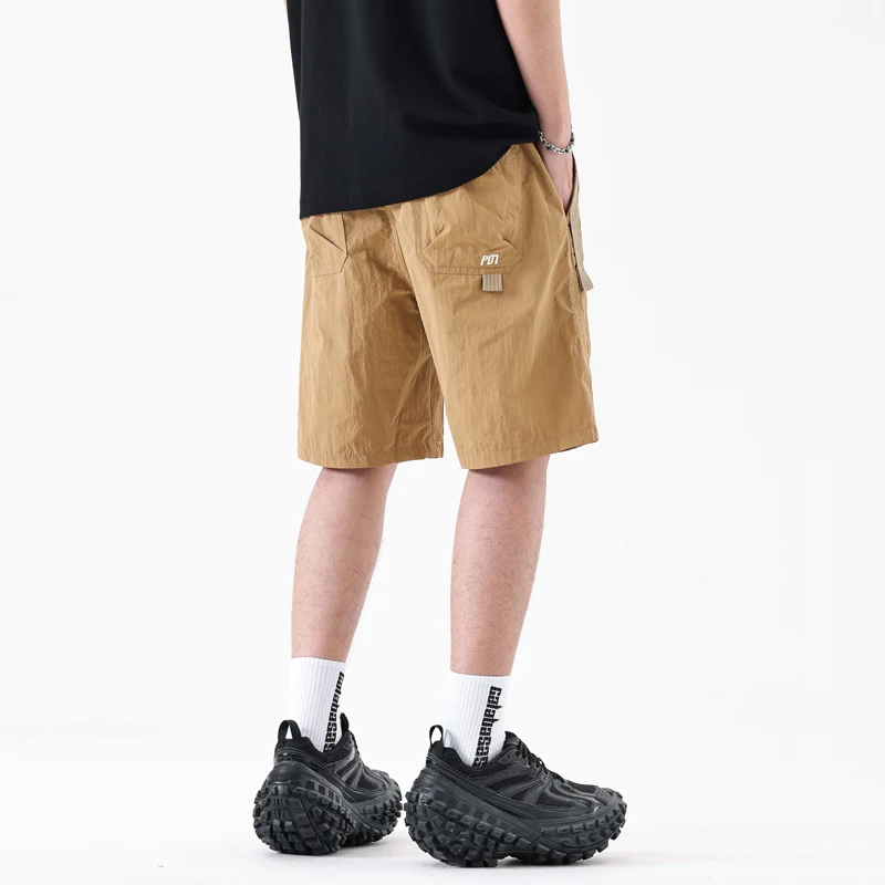 Outdoor Mountaineering Loose Sports Fifth Pants Breathable and Comfortable for Hiking and Outdoor Adventures Versatile D — photo 1