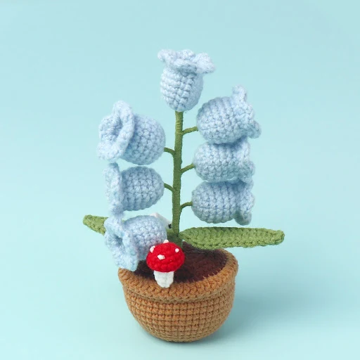 Title 6, Handmade Finished Product Desktop Lily Small Ni...
