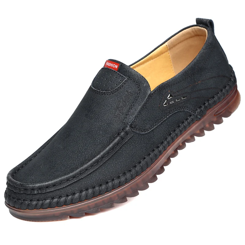 Title 4, Zachte Casual Herenschoen met pees zool Voetbed...