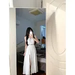 Sleeveless Halter Dress Seaside Vacation Style Skirt Waist-tight — photo 3