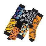 Animal Colorful Skull Print Cotton Middle Tube Socks — photo 23
