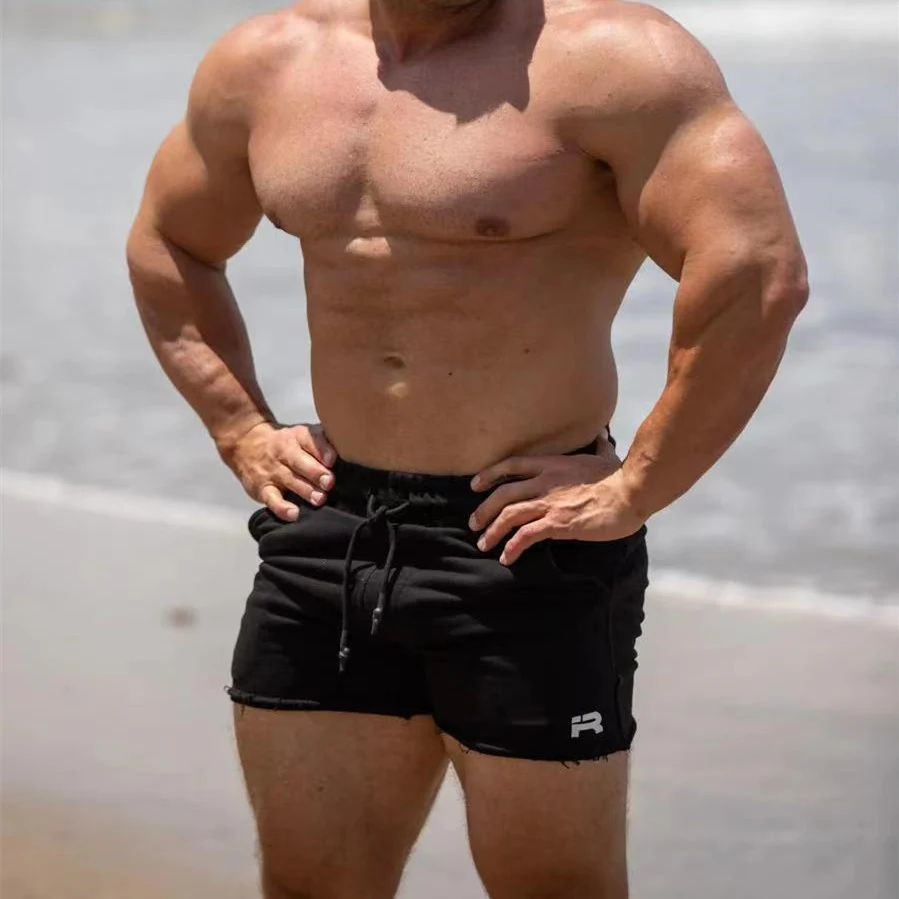 Muscle Workout Brothers Men's Terry Leisure Training Shorts, offering comfort and flexibility for workouts and casual we — photo 25