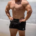 Muscle Workout Brothers Men's Terry Leisure Training Shorts, offering comfort and flexibility for workouts and casual we — photo 25