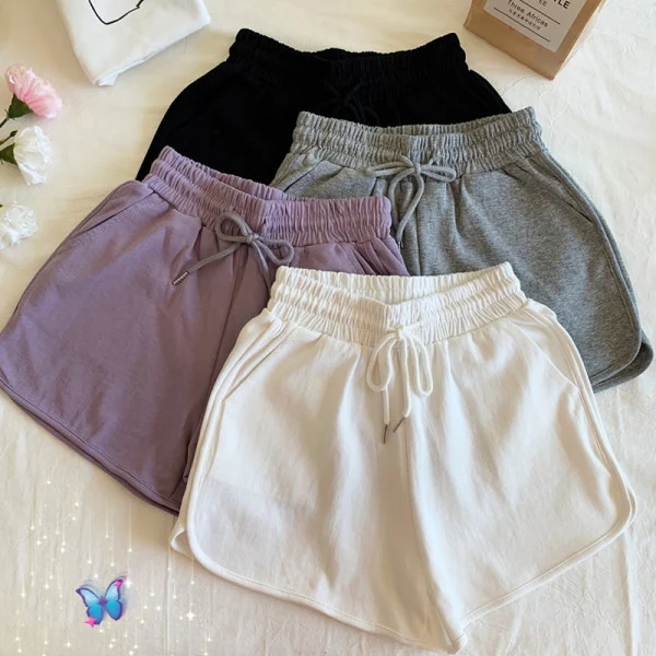Title 3, Sportshorts met hoge taille voor dames