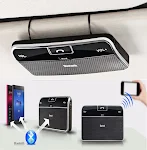 Kabelloses Bluetooth-Auto-Kit Freisprecheinrichtung V4.0 Multipoint Sonnenblenden-Lautsprecher für Smartphones Aufladen im Auto — foto 7