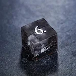 Dados de corrida Black Lightning Zircon Frosted. Aprimore suas jogadas e desfrute de uma experiência de jogo única e com desempenho superior. — foto 3