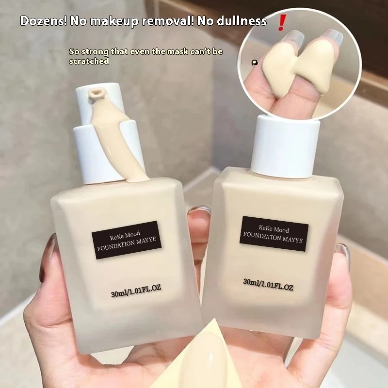 Vloeibare Foundation Oplichtend Concealer BB Cream Hydraterend Langdurig Smeerproof Make-up voor een stralende teint — foto 3