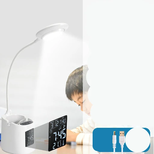 Title 4, Desk Lamp for Learning Eye Protection Dormitory...
