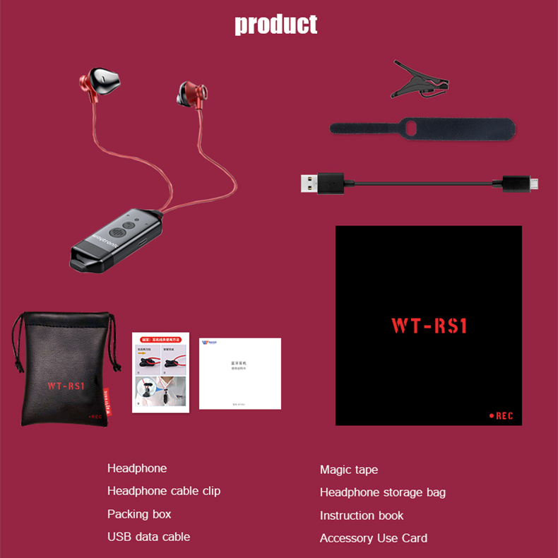 Title 1, Bluetooth 5.0 Call Automatic Recording Headset ...