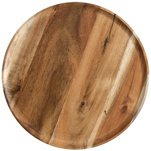Title 5, Vassoio in legno di quercia e acacia in stile g...