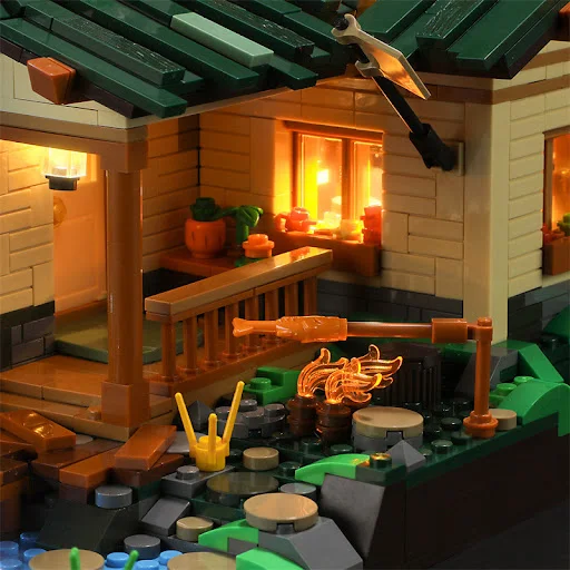 Title 7, The Lakeside Hut LED Lighting Puzzle Assembly B...