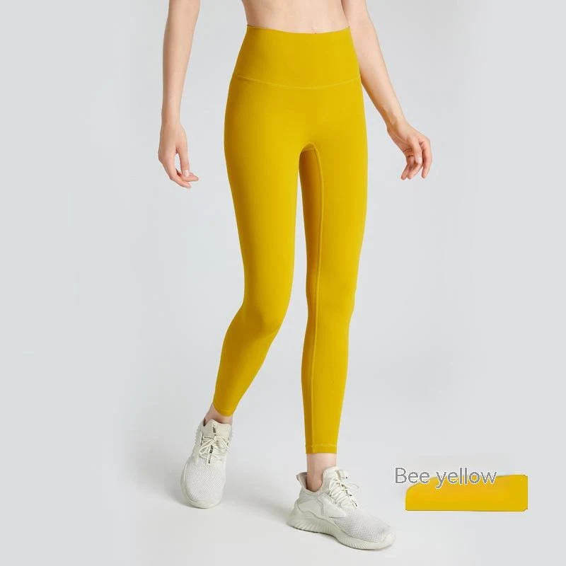 Pantalones Yoga Fitness Nude Feel para Mujer Cintura Alta Ajustados perfectos para entrenamientos y máxima comodidad durante tus sesiones. — foto 2