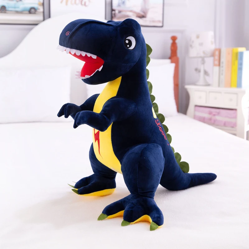 Cartoon plush dinosaur doll, soft and cuddly toy for kids, perfect as a gift, great for playtime and snuggling, providin — photo 1