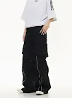 Heren Wide Leg Paratrooper Broek Multi-zakken Casual Broek Comfortabel en Functioneel Ideaal voor Dagelijks Gebruik en Outdoor Avonturen — foto 8