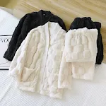 Coral Fleece Thickened Loungewear Can Be Worn Outside Couple Suit — photo 14