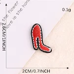 Embroidered labels for clothing, accessories, beard, and ice cream. Embroidered cloth stickers for personalization. Enha — photo 2