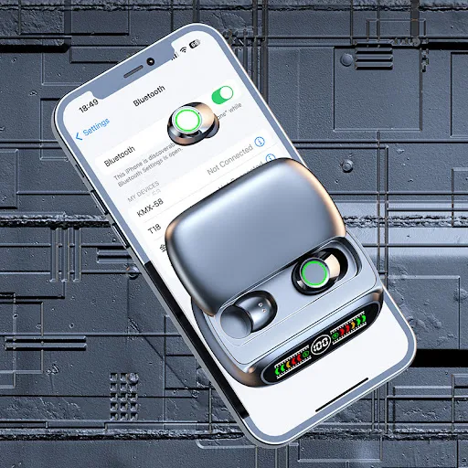 Title 4, BQ50 Wireless Bluetooth Headset TWS with Slidin...