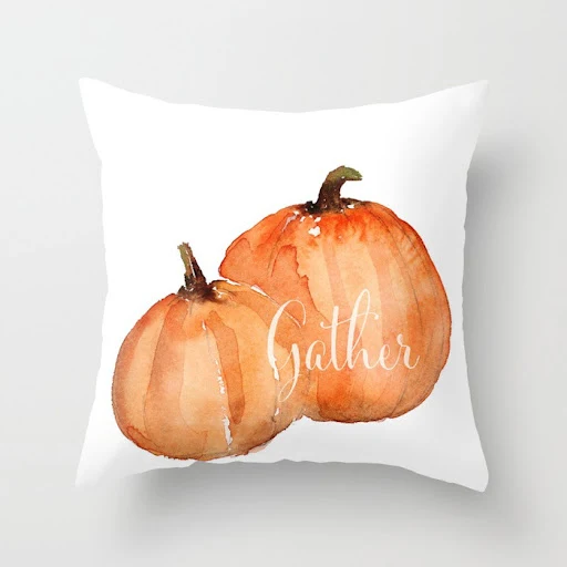Title 5, Halloween pumpkin pillowcase for festive decor,...