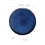 10inch cats eye blue
