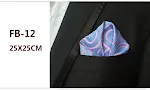 British Business Polyester Yarn Jacquard Small Square Towel, soft and absorbent, durable and ideal for business use, pro — photo 30