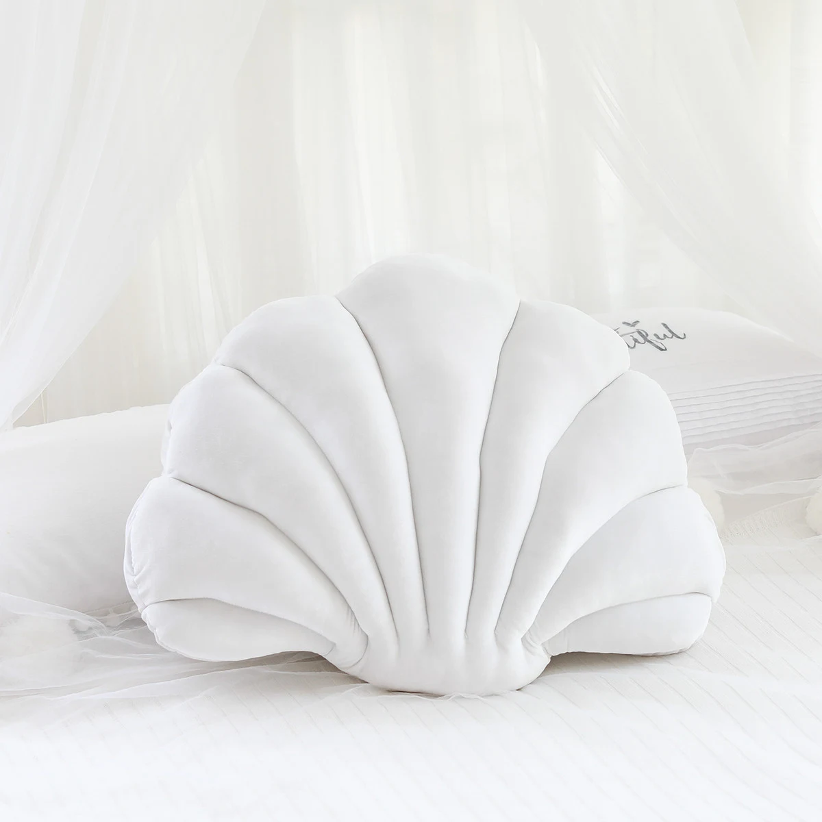 Title 6, Simulation Shell Pillow Cushion Doll Nap Pillow...