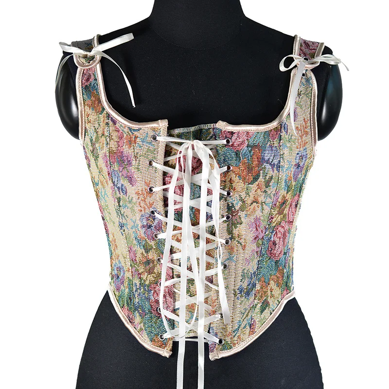 Französischer Retro-Spaghetti-Träger-Vest für Damen. Stilvoller Sommertrend für einen femininen Look. Vielseitig kombinierbar und bequem zu tragen. — foto 1