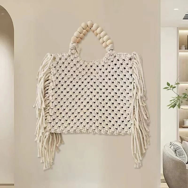 Bolsa transversal casual feminina com tecido trançado Elegância e praticidade para o dia a dia Design moderno e espaçoso Ideal para diversas ocasiões Leve e confortável. — foto 7