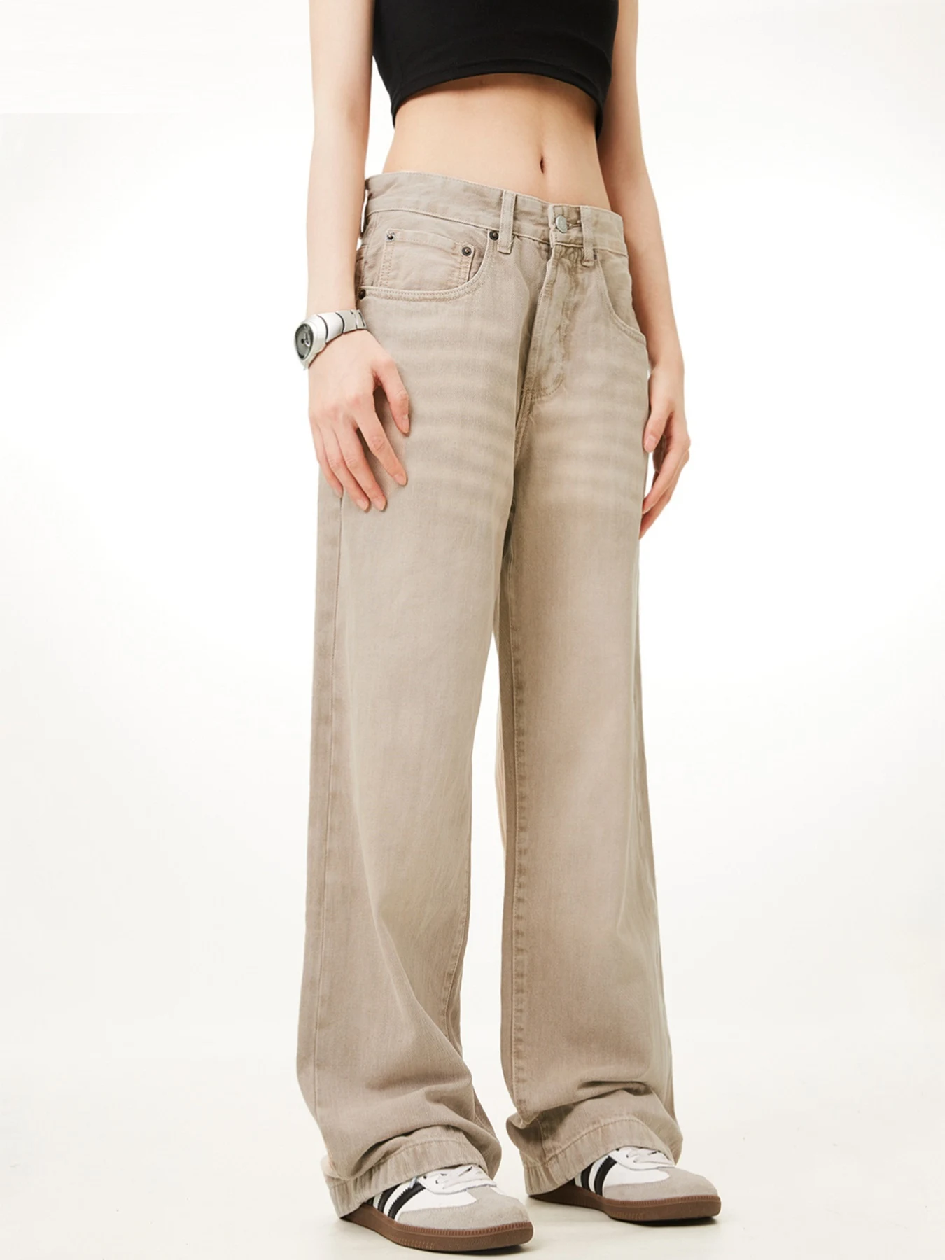Men's Loose Fit American Retro Jeans. All-match style for everyday wear. Comfortable, durable, and versatile for casual, — photo 8