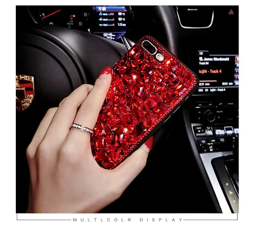 Title 8, New Full Diamond Rhinestone Gem Phone Case, All...